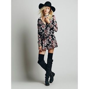 Free People Float Away Romper // Spring + Formal